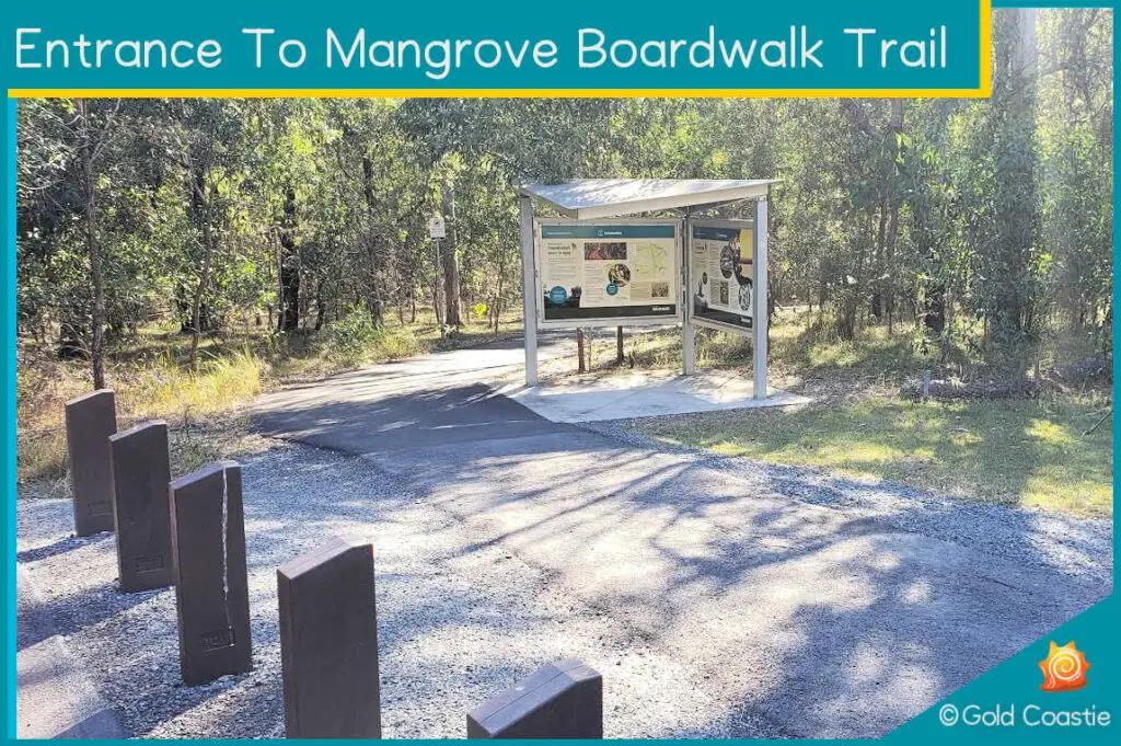 Entrance to Mangrove Boardwalk Trail